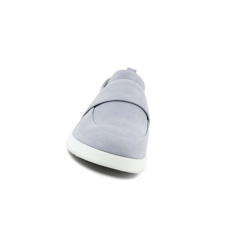 Women's Ecco Bella Slip-on Casual Shoes Silver | USA 59YXF